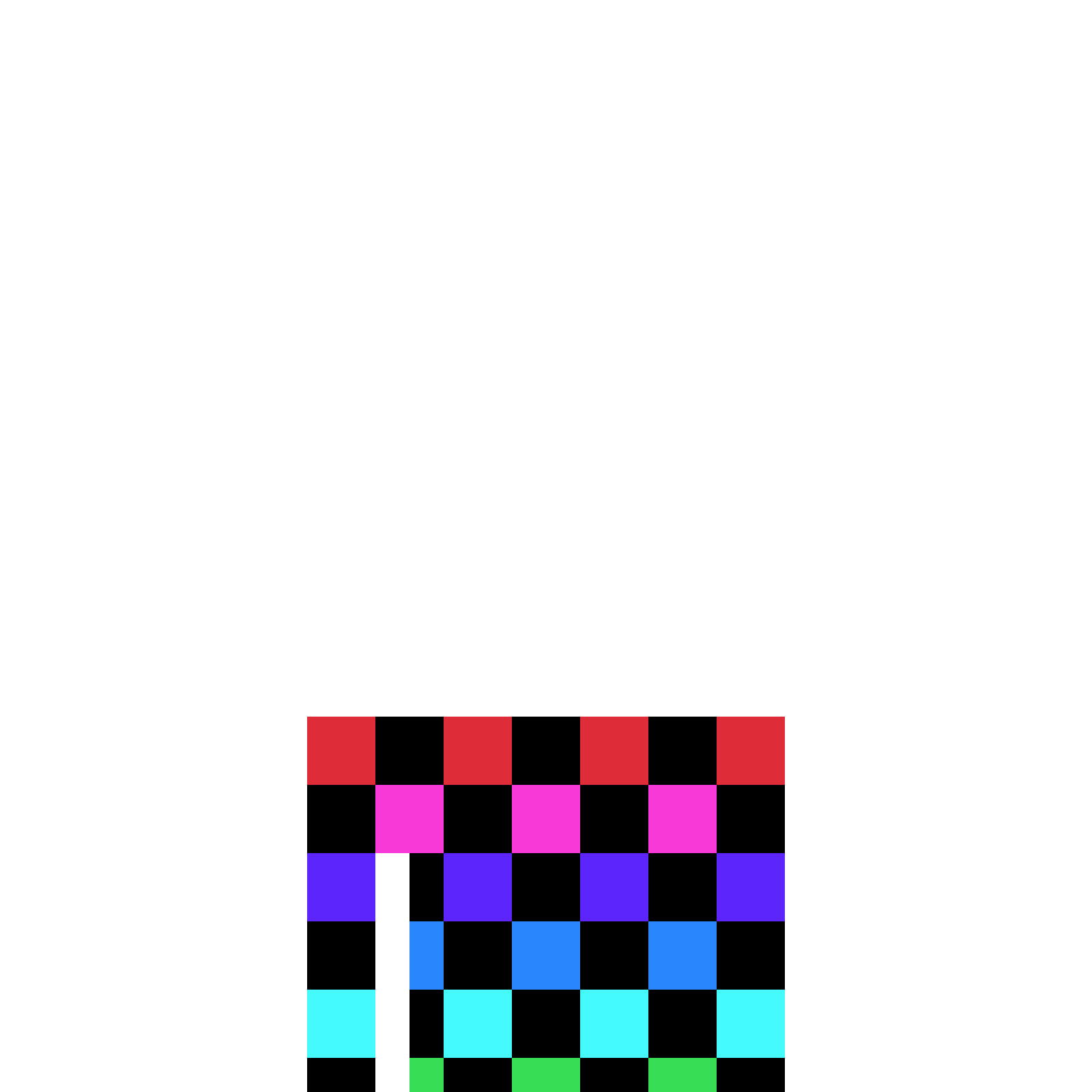 accessories body-gradient-checkers-disco