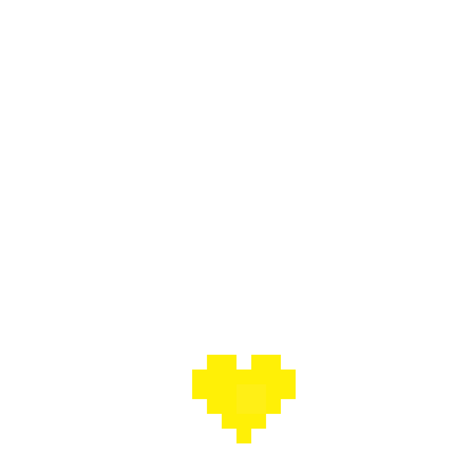 accessories heart-yellow