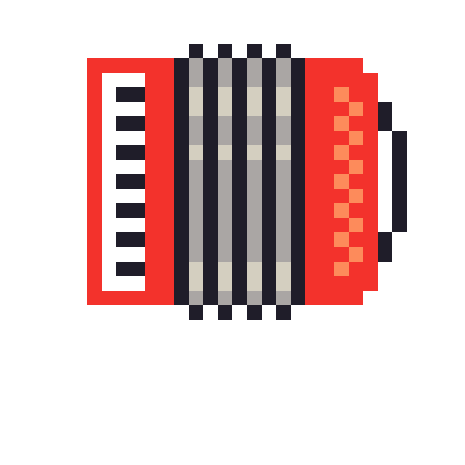 heads accordion