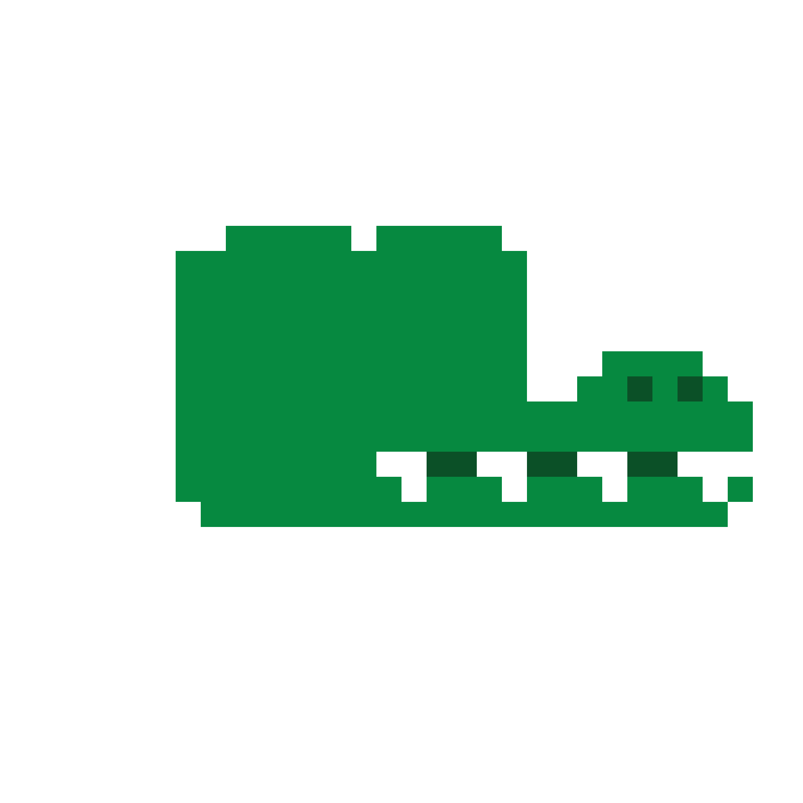 heads alligator