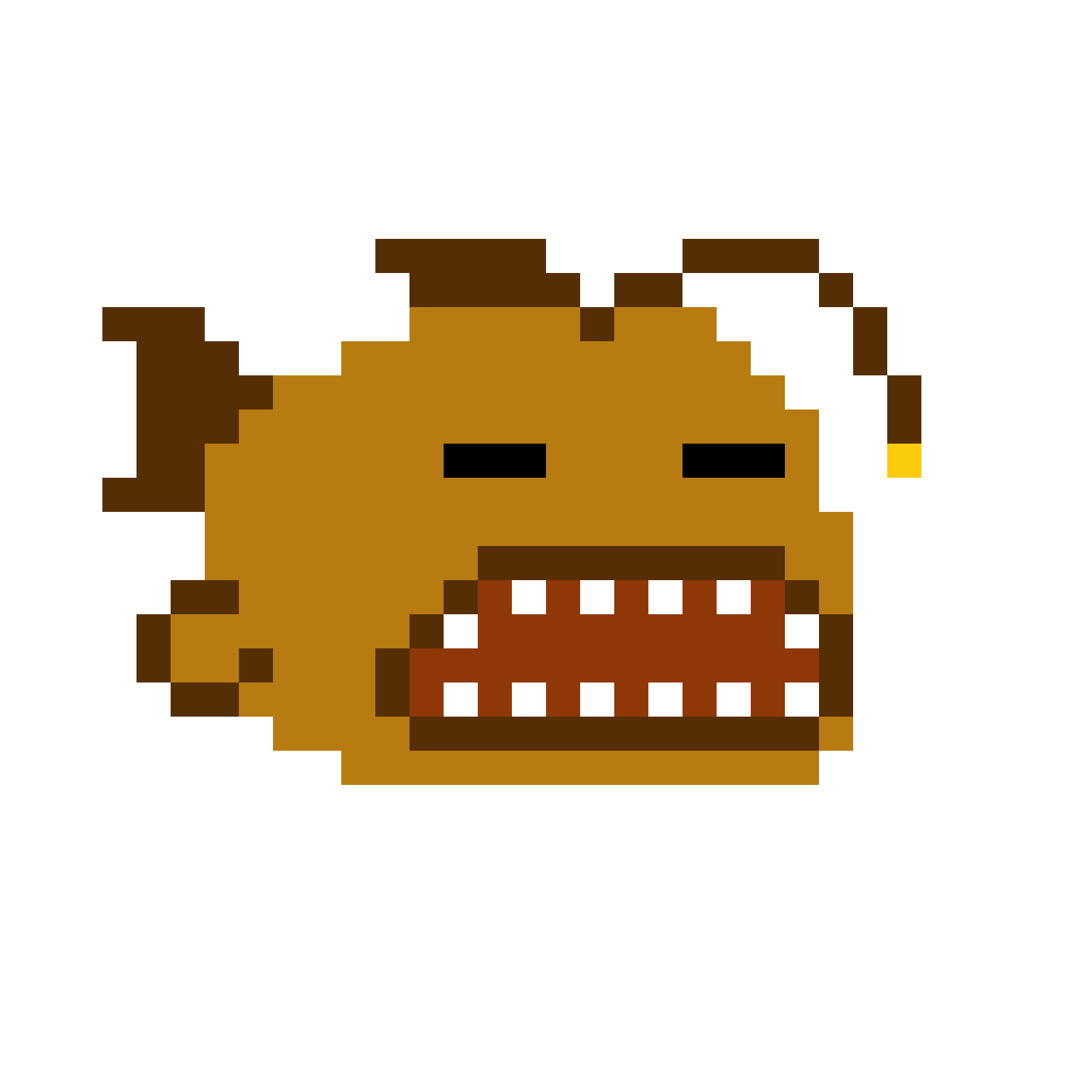 heads anglerfish