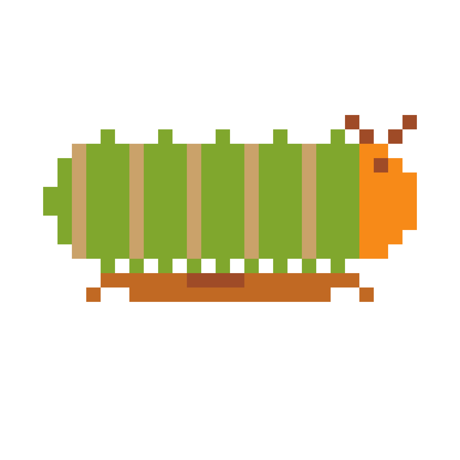 heads caterpillar