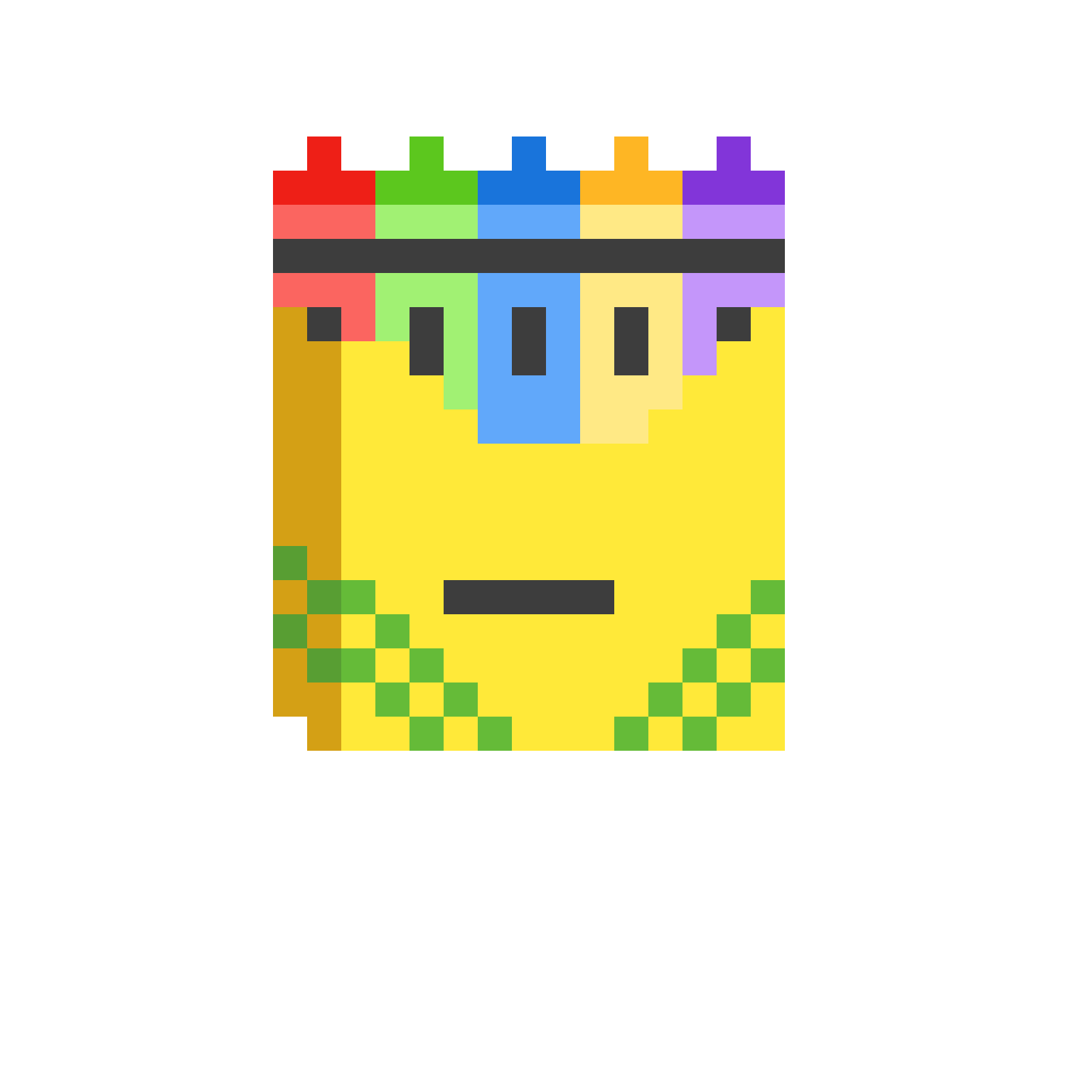 heads crayon-box