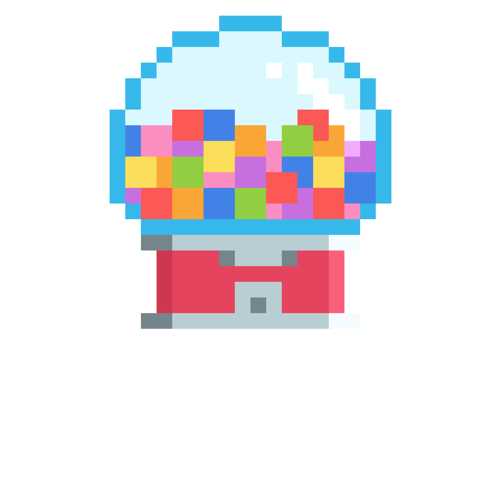 heads gumball-machine