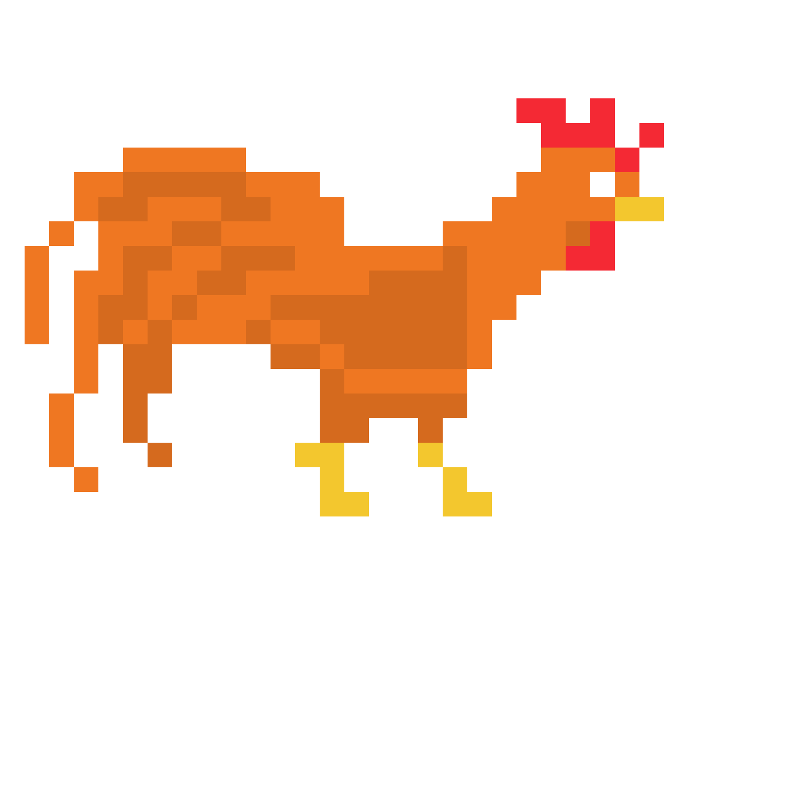 heads rooster