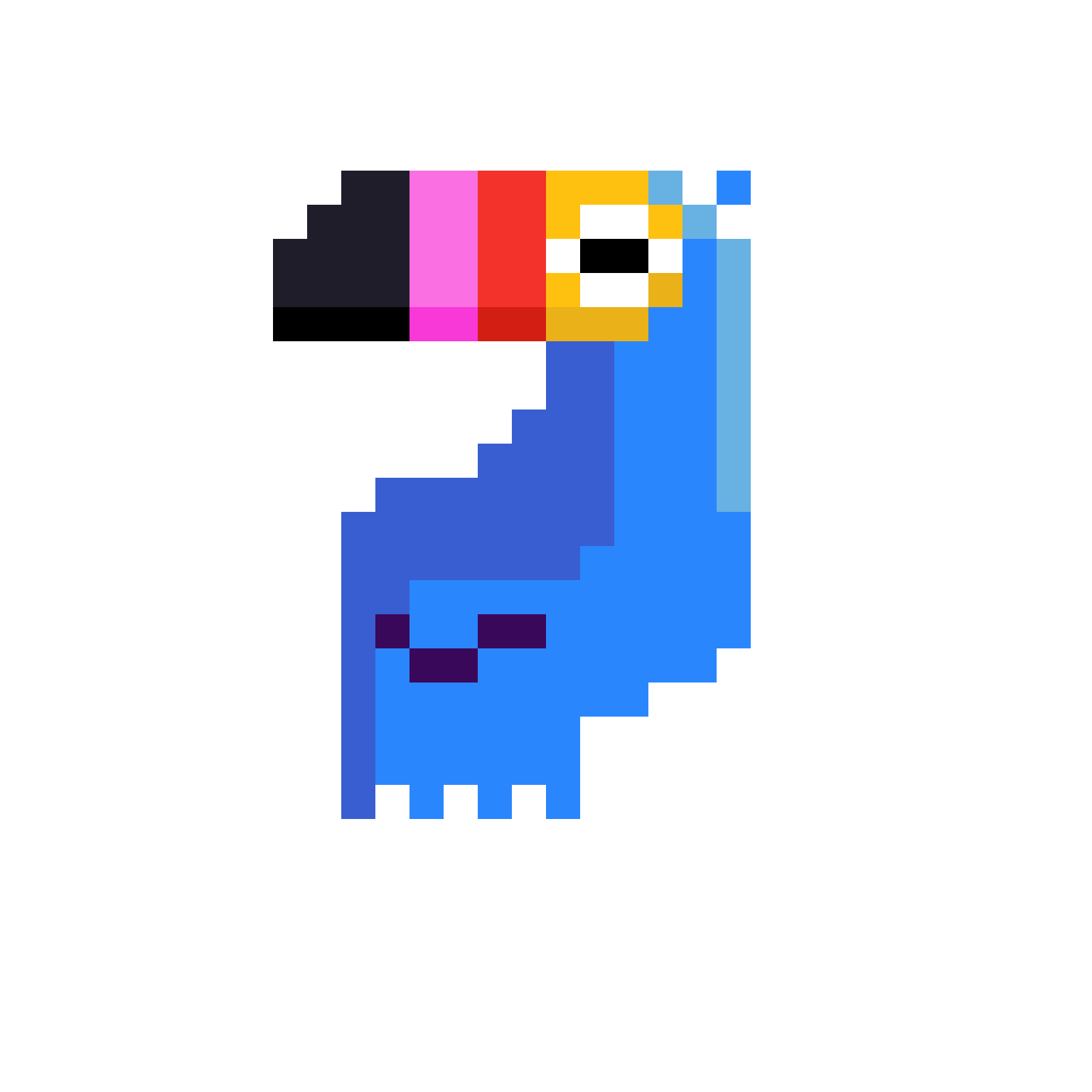 heads toucan